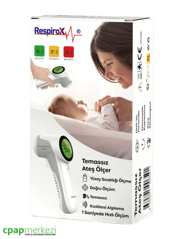 Respirox JM-01801 Temassız Ateş Ölçer